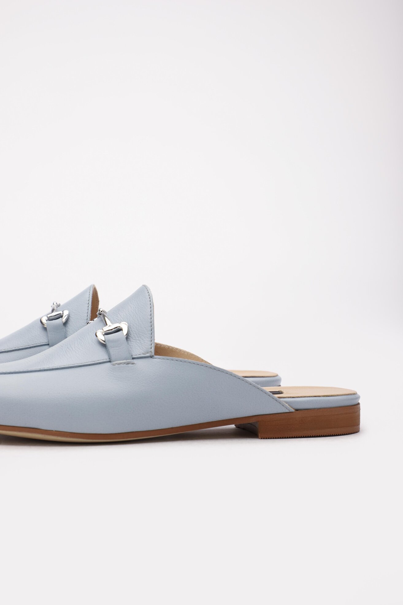 Klapki Gino Rossi E21-27686BT-HOLLY Niebieski