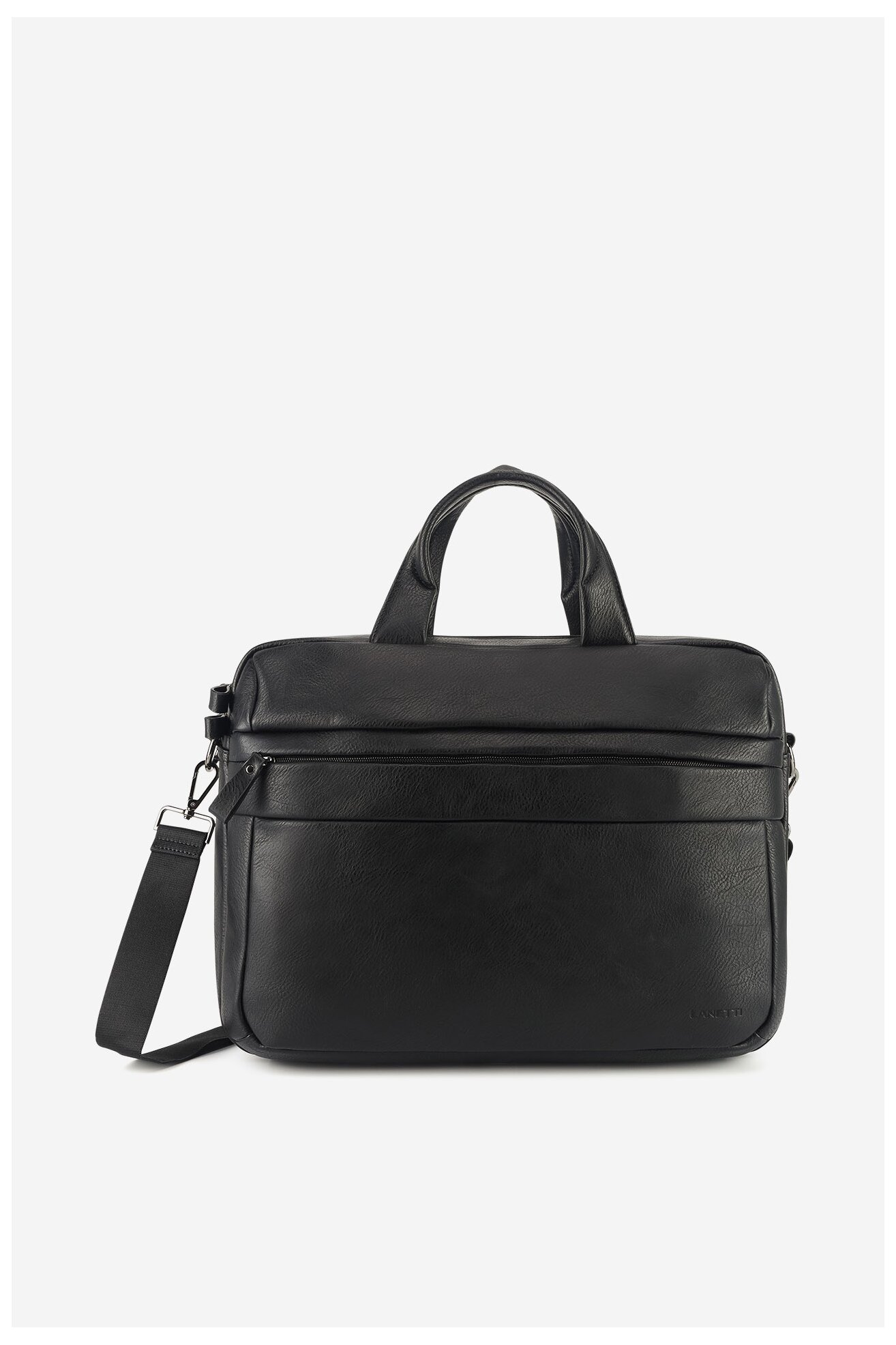 Torba męska Lanetti LAN-N-008-05 Czarny