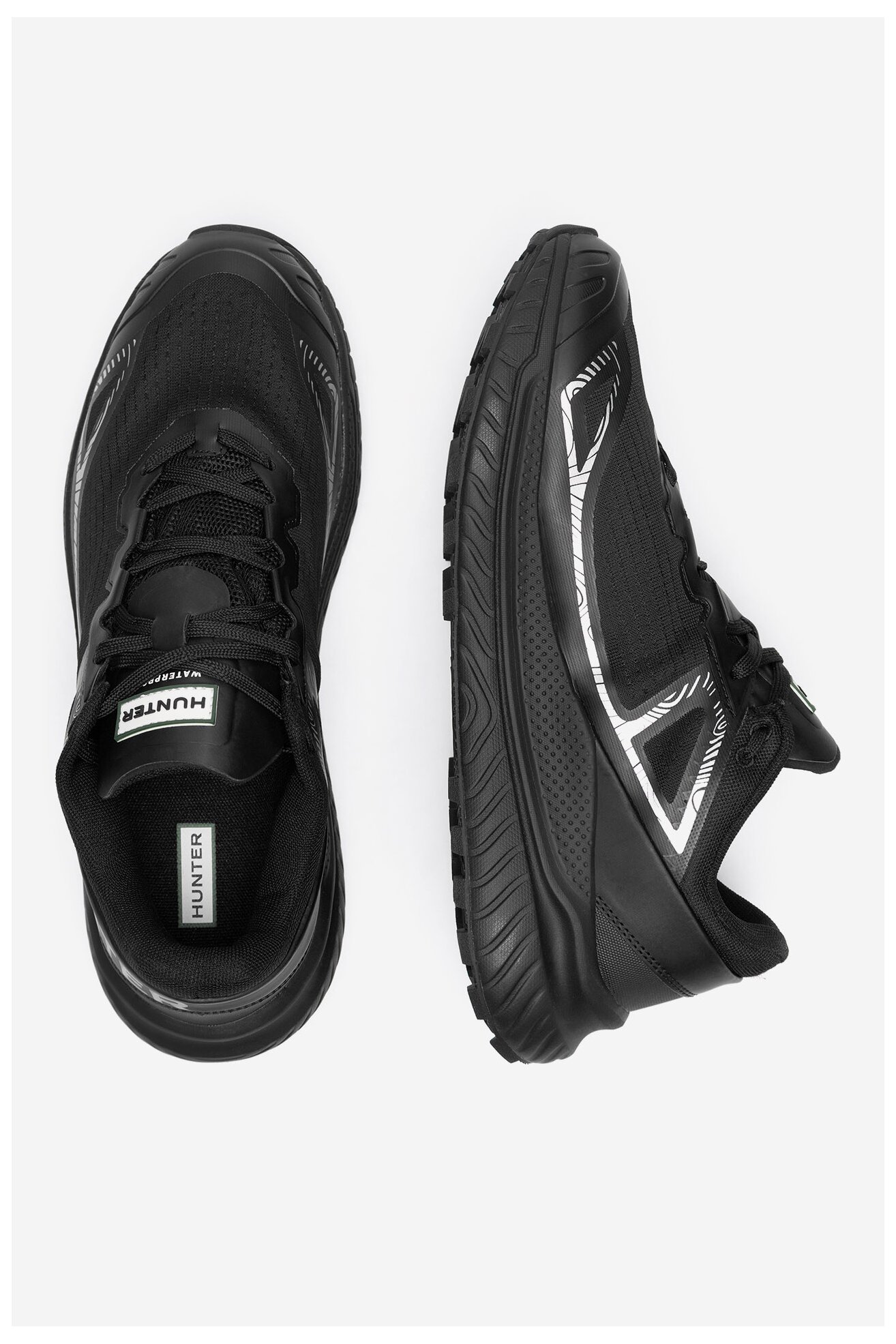 Túracipő HUNTER CANYON TRAIL WP FEKETE