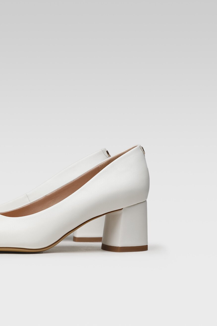 Jenny Fairy - Czółenka w szpic białe - 5904248197711