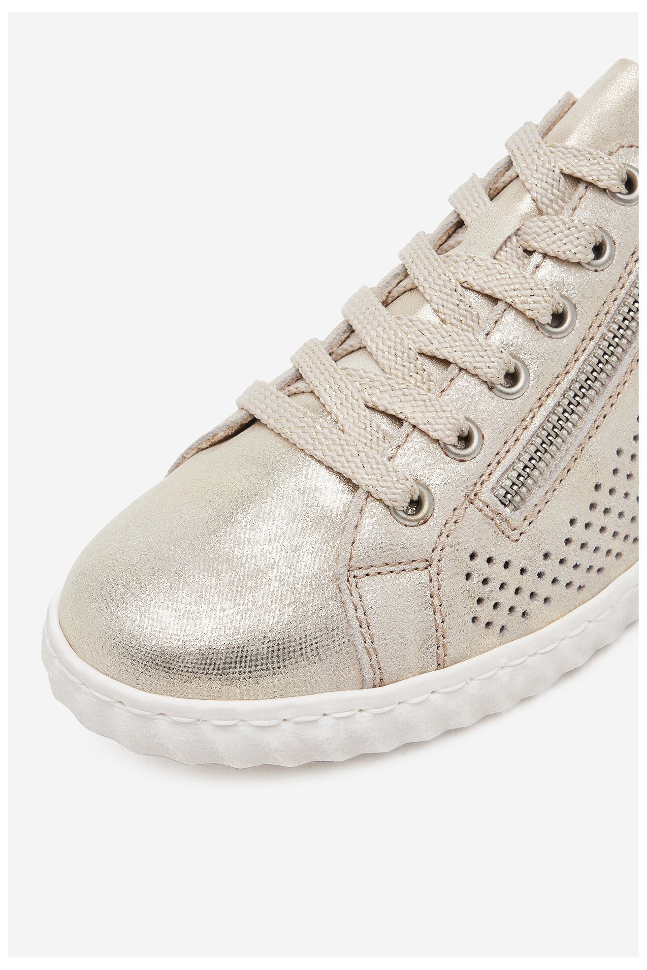 Sneakers Rieker CEO-N0901-62 Złoty