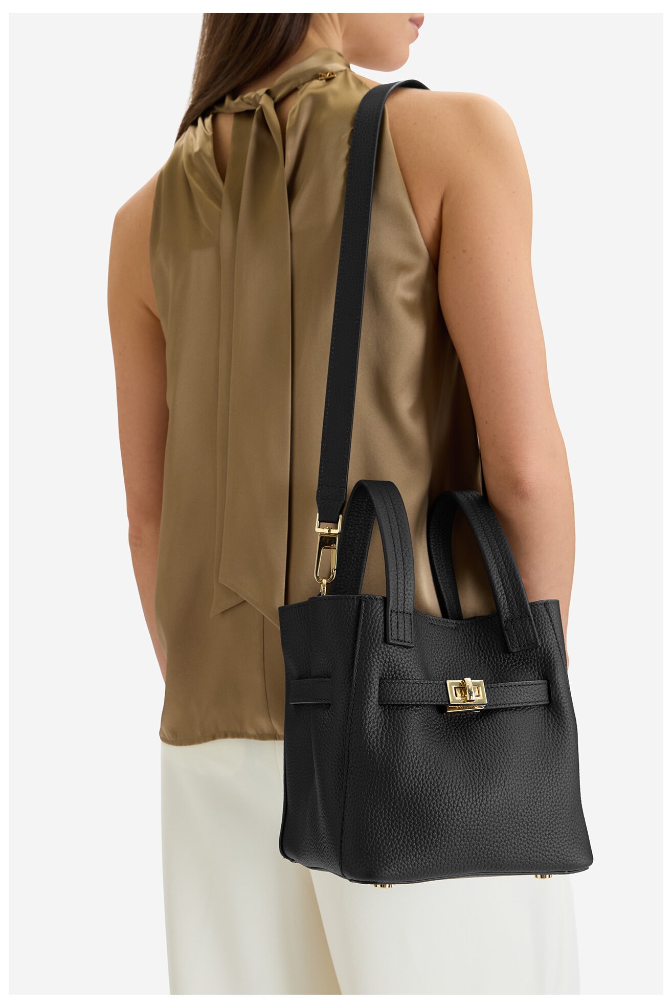 Сумка З Ремінцем Gino Rossi EO-LDA88 ЧОРНИЙ