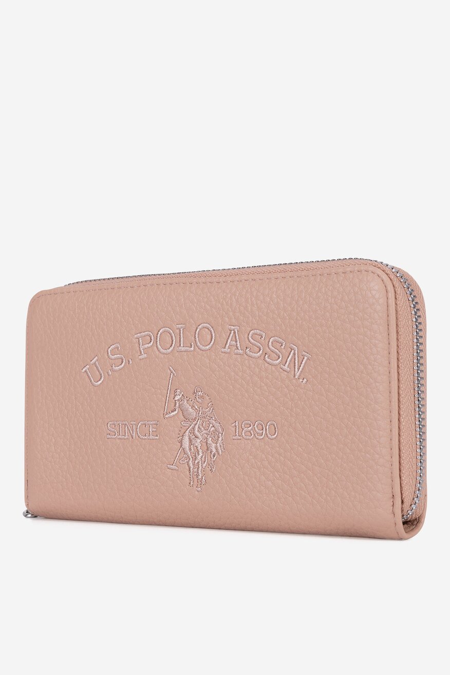 
                Дамски портфейл U.S. POLO ASSN. ТЪМНОБЕЖОВ - 5905588990628