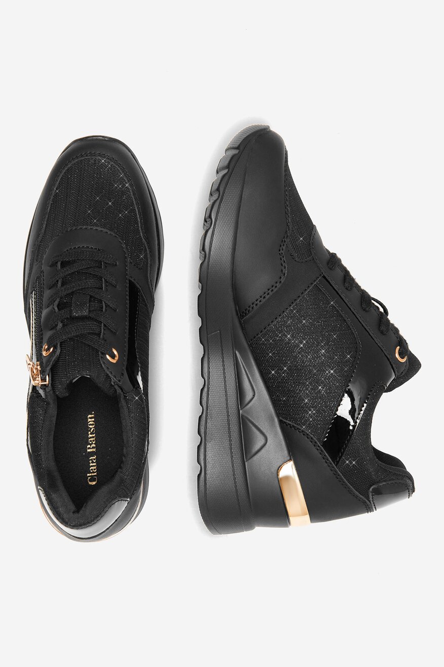 Sneakerși Clara Barson NEGRU - 5903698003436