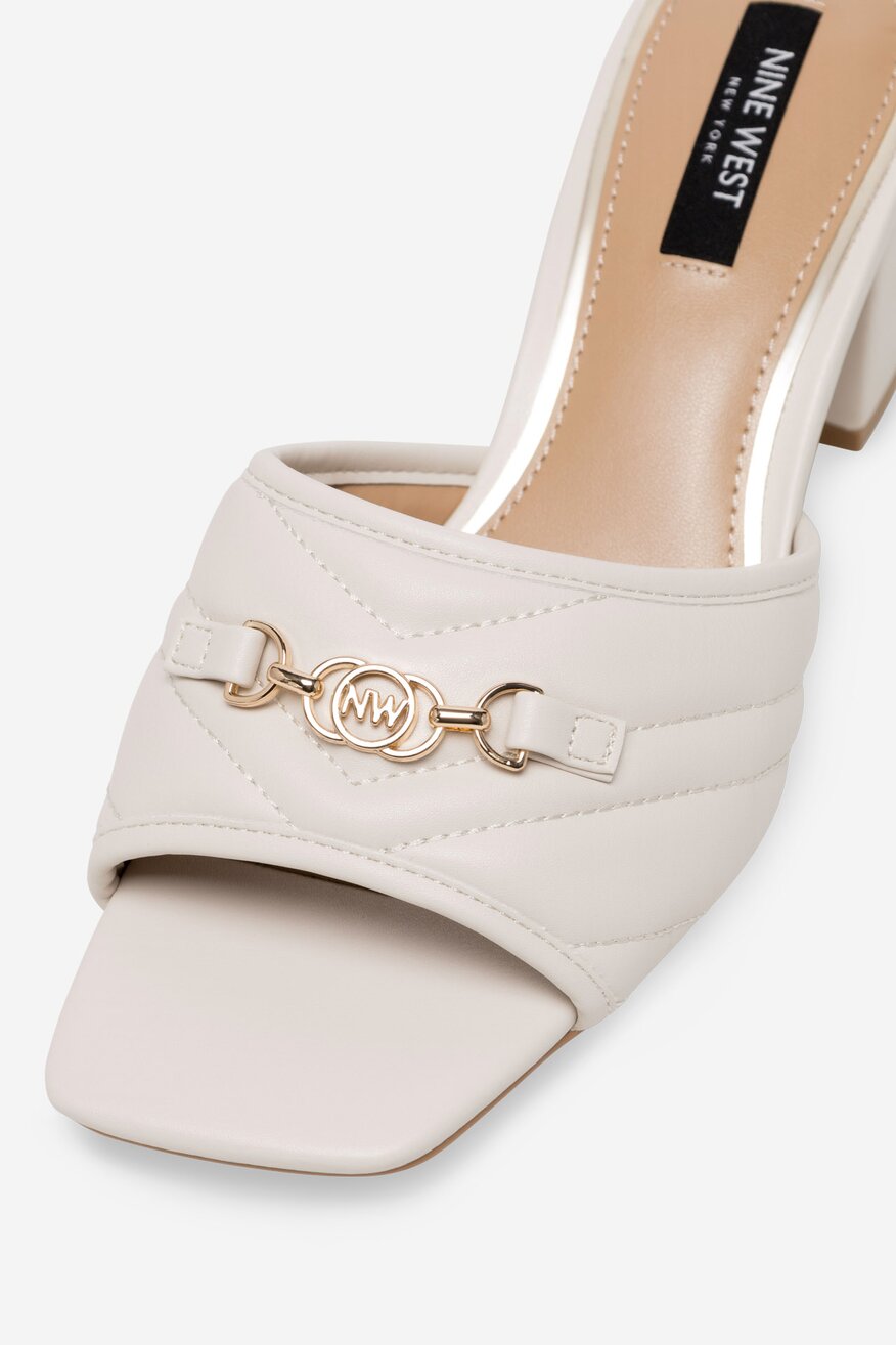 Pantofle NINE WEST BÍLÁ - 5905588564058