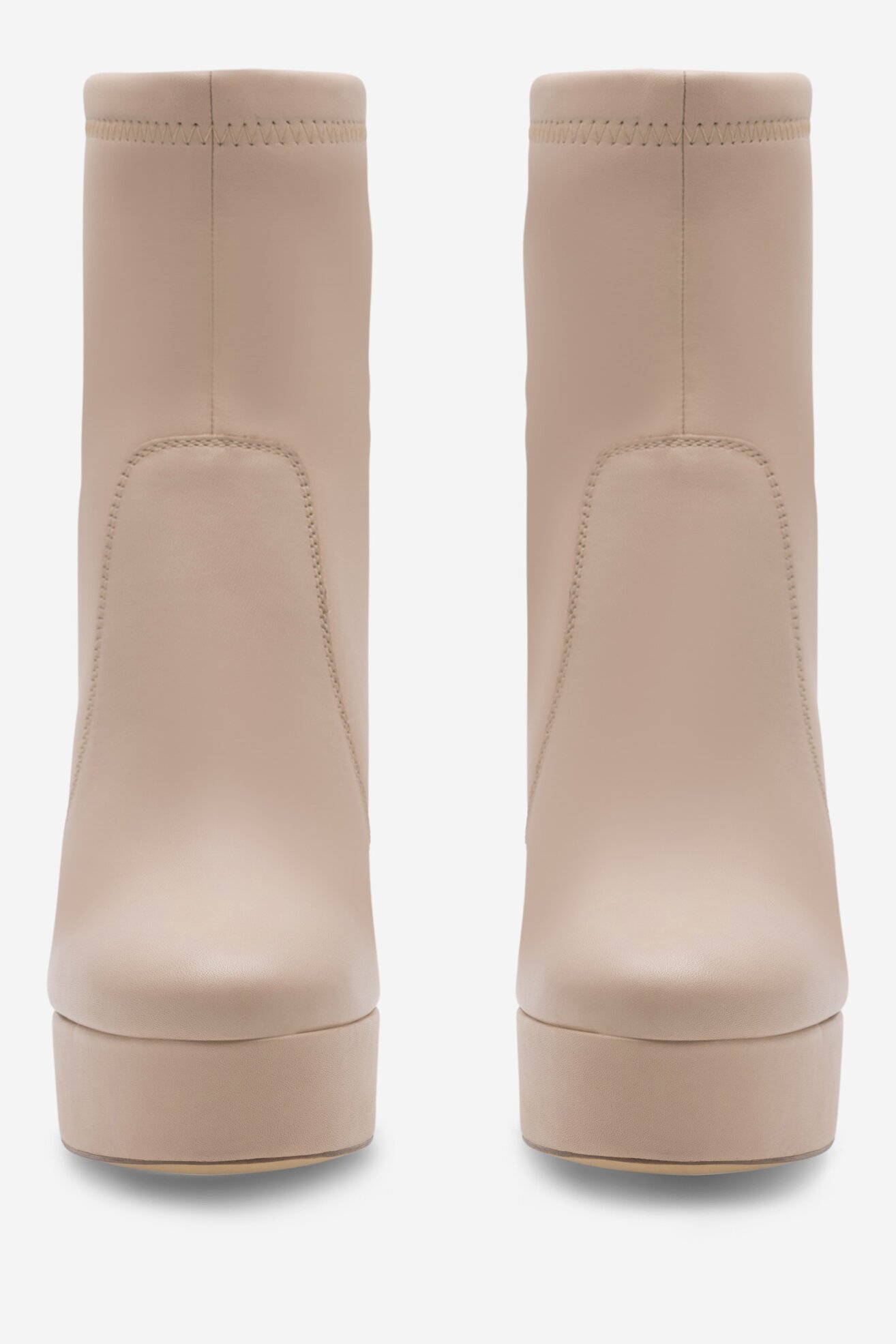 Botki EVA MINGE LUGO-111072 Beżowy