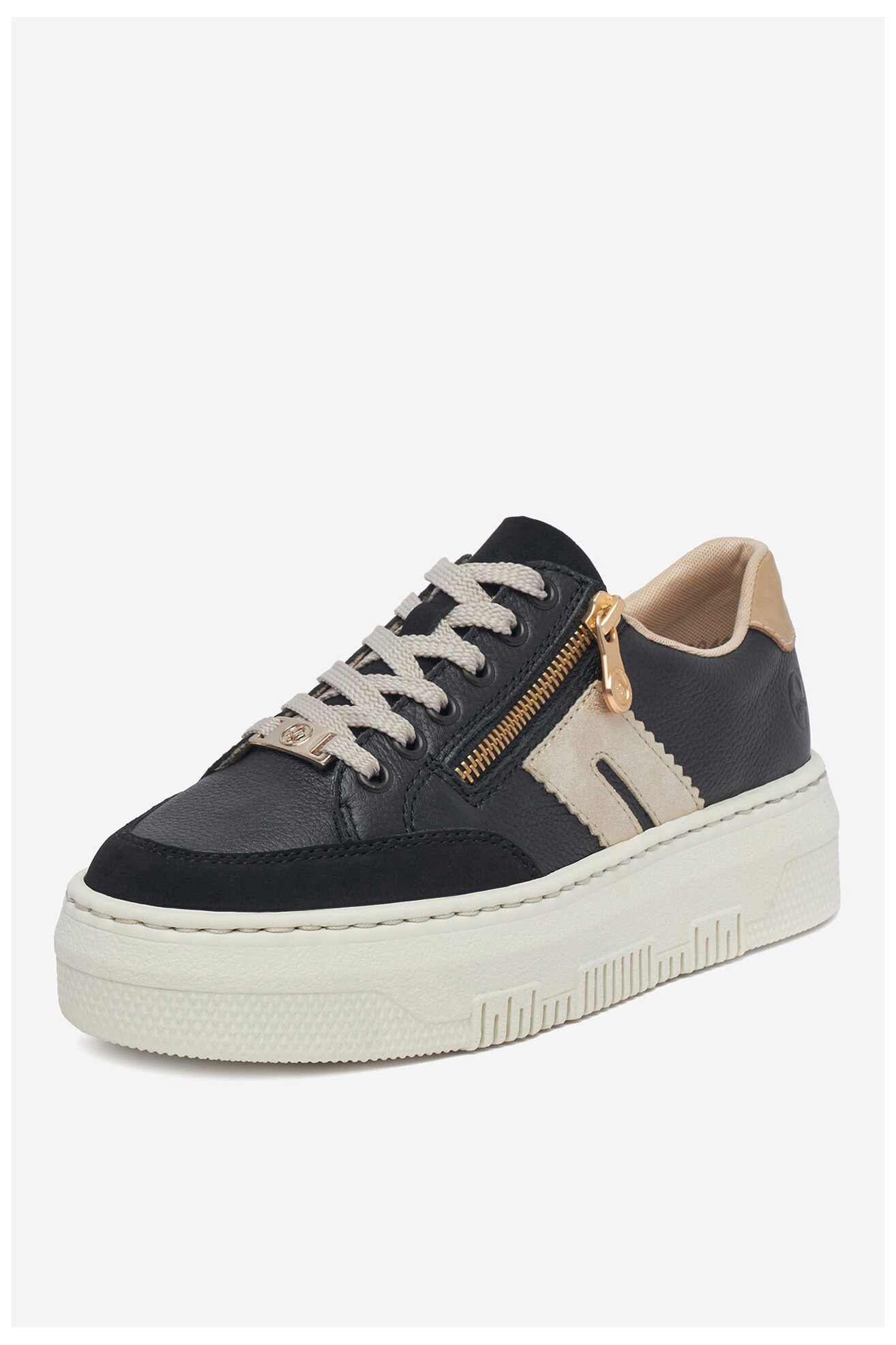 Tornacipő Rieker M1912-00 FEKETE