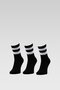 Čarape Sprandi 0WB-003-AW22 (3-PACK) CRNA