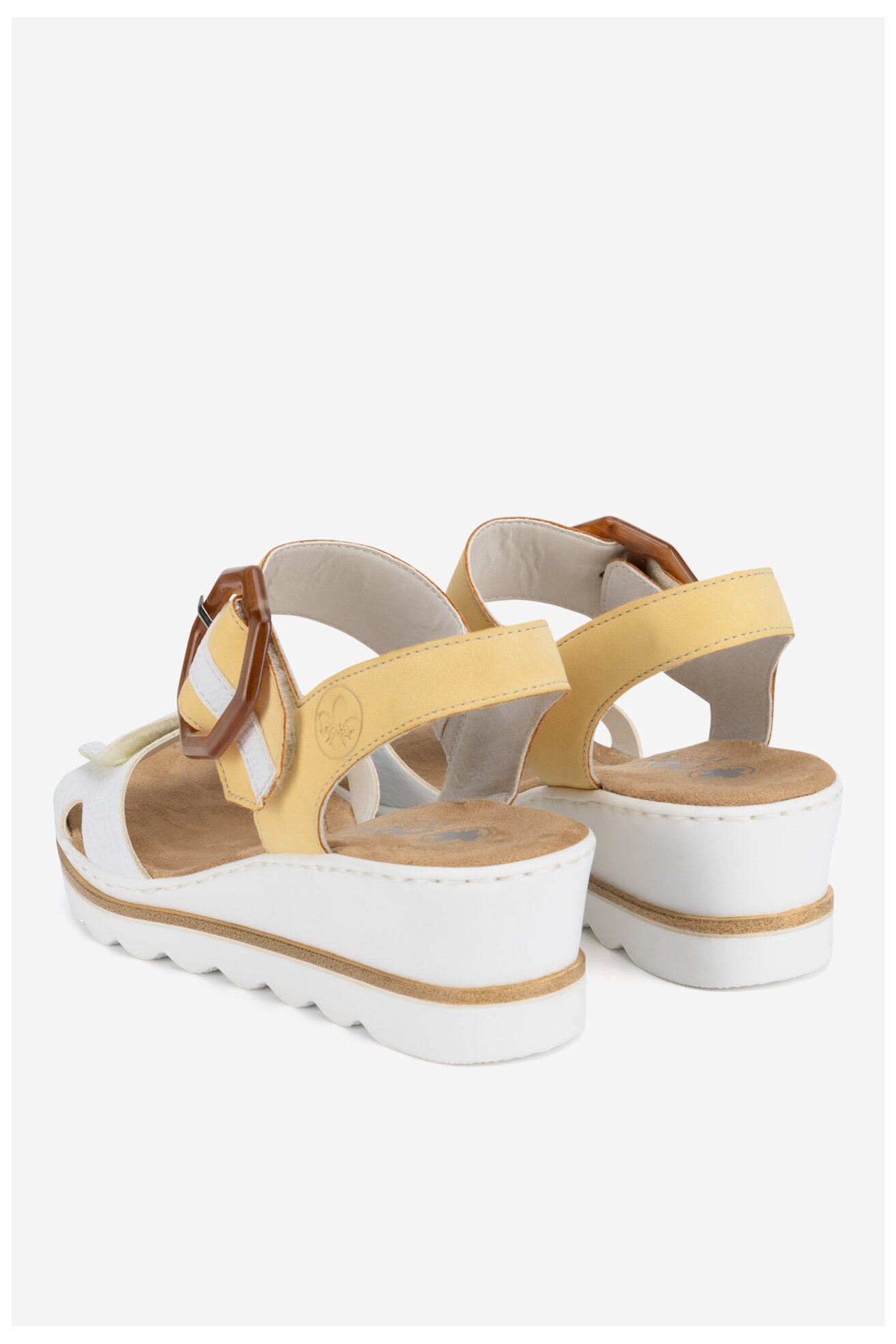 Szandál Rieker 67476-69 FEHÉR