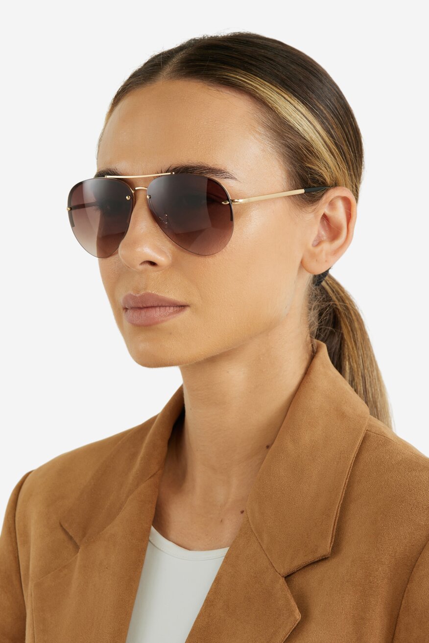 
                Gino Rossi - Okulary przeciwsłoneczne z filtrem UV-400 - 5905588645382