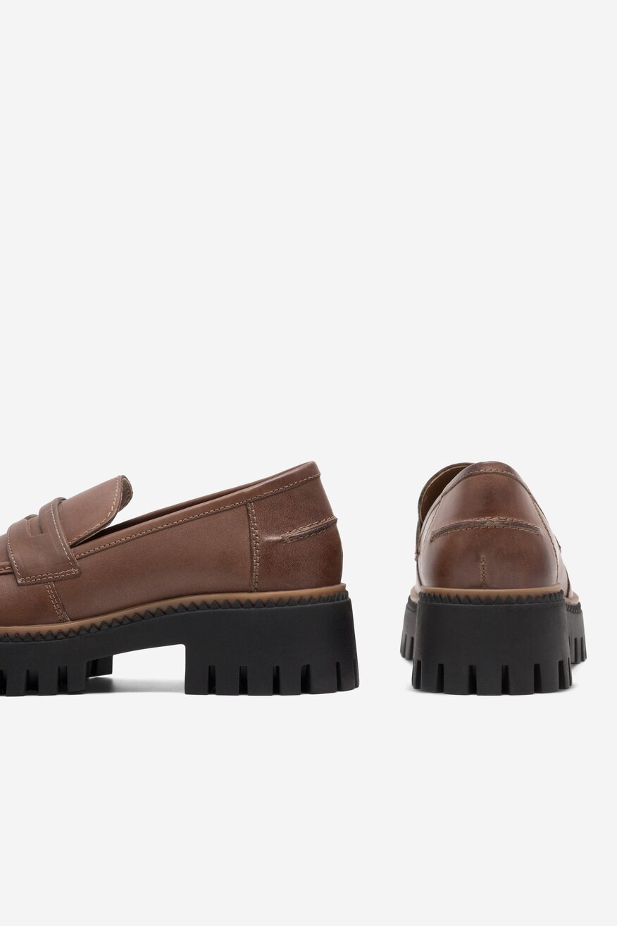 Lasocki - Mokasyny skórzane - 5904862949123