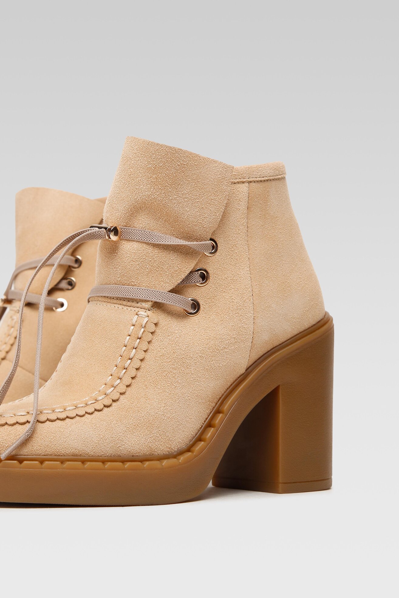 Botki SIMPLE SIMPLE-SL-34-02-000074 203 Beżowy