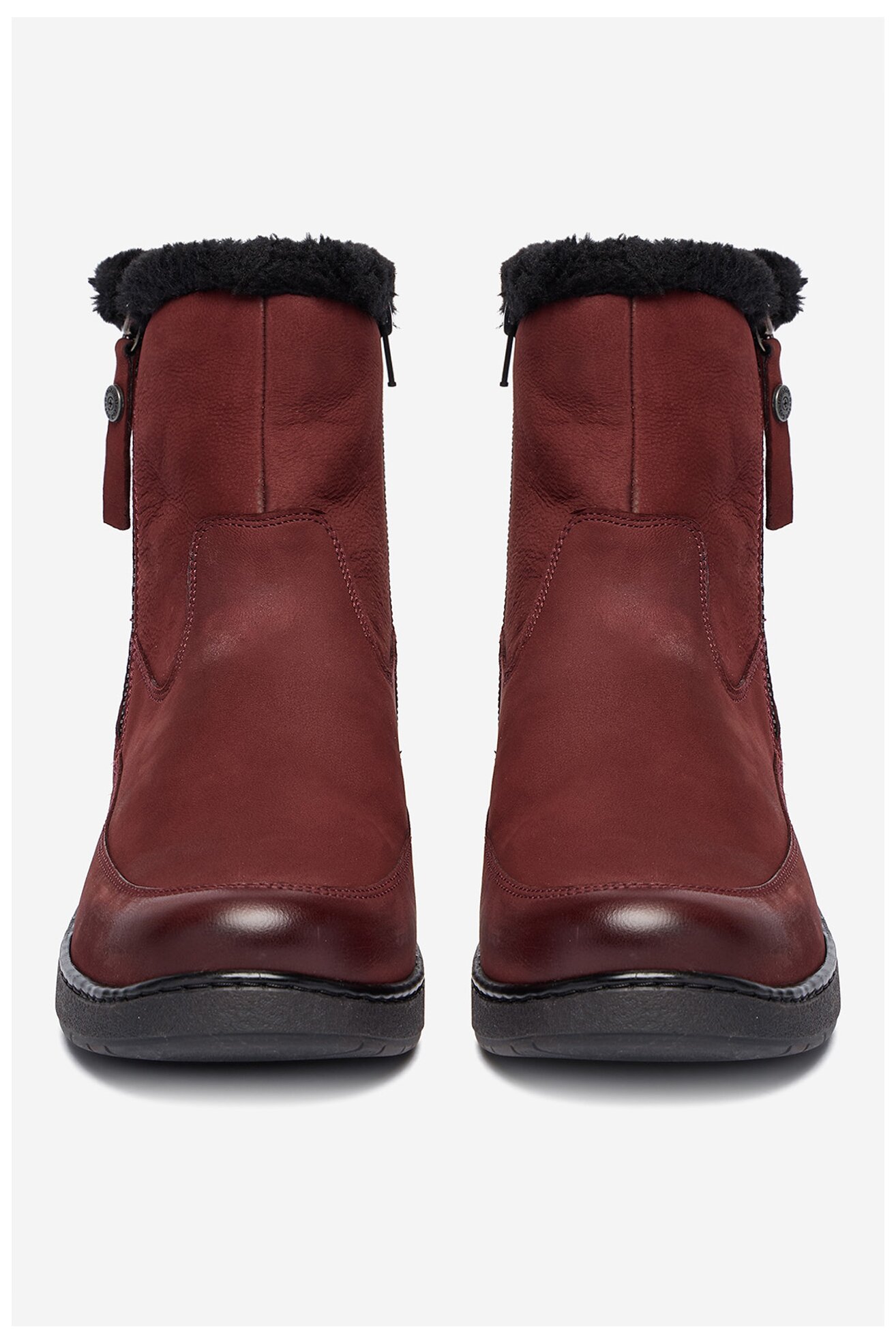 Kratke čizme Go Soft CEO-WI23-NUREN-01 BORDO