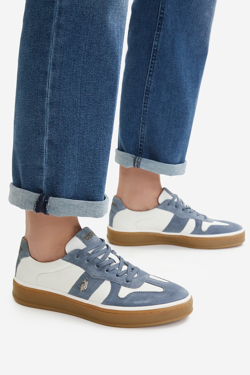 
                U.S. POLO ASSN. - Sneakersy skórzane - 5906751971284