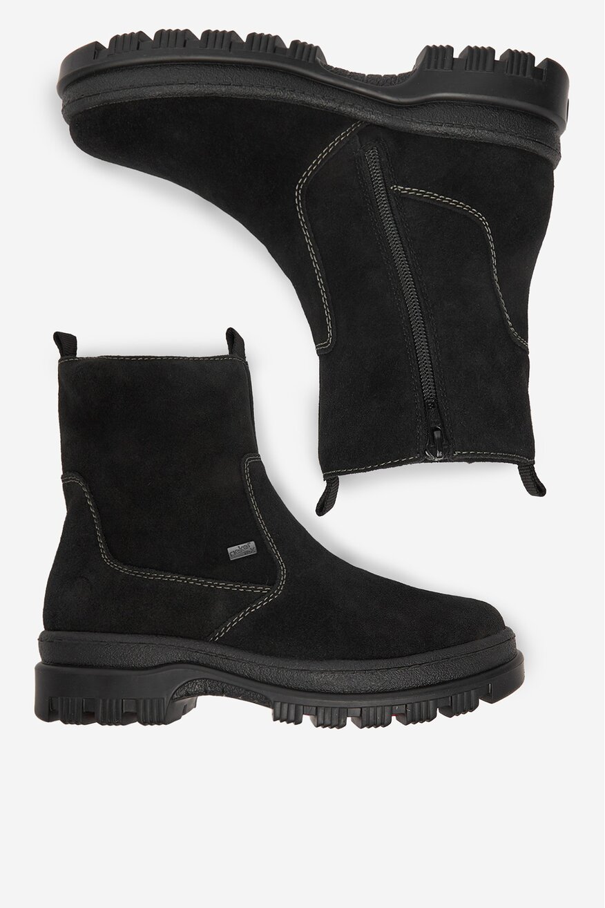 Ghete Rieker NEGRU - 2230085558389