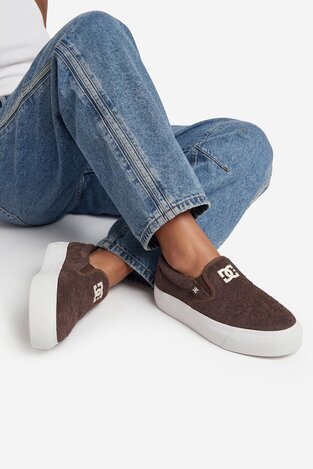 Півкеди DC Shoes CEO-LEA-ZL-0011 ТЕМНО-КОРИЧНЕВИЙ