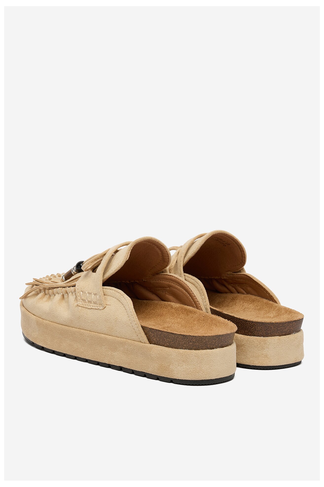 Klapki DeeZee CEO-HXX25C05-2 Beżowy