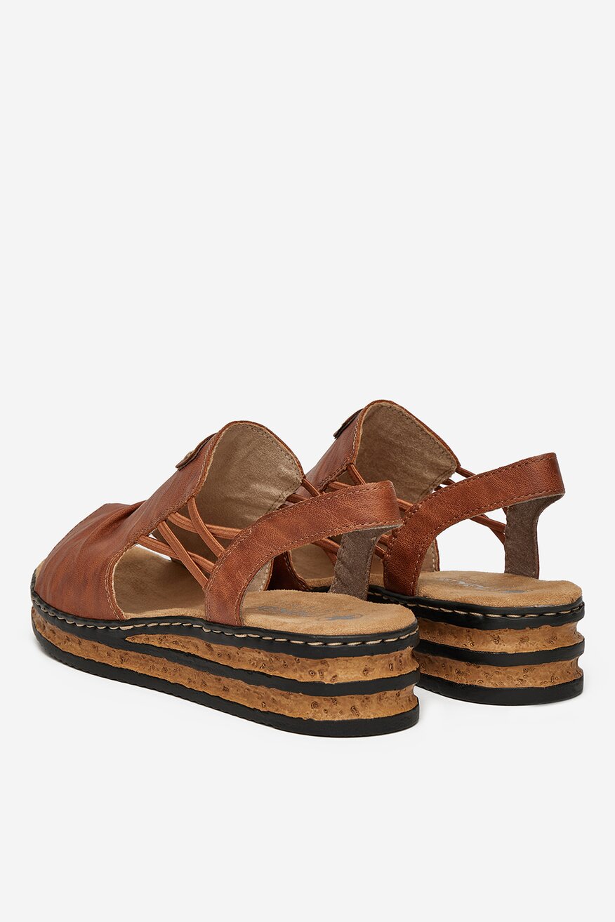 
                Szandál Rieker BARNA - 2230078423656