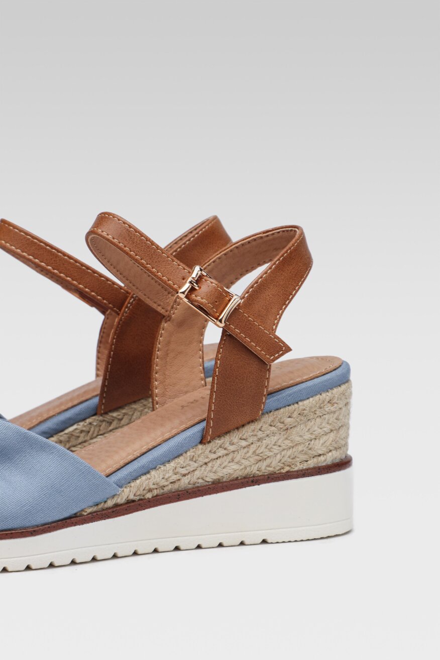 
                Jenny Fairy - Sandały na koturnie boho - 5903698278599