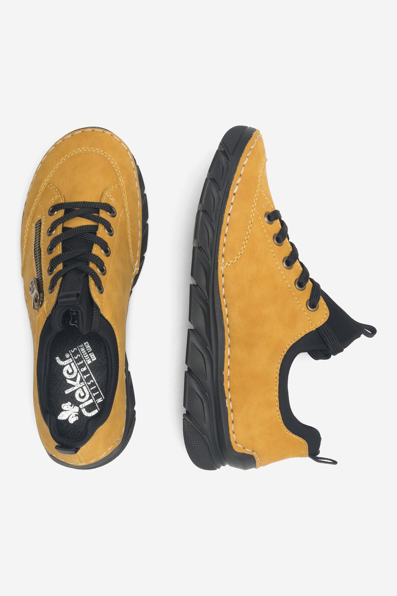 Polobotka Rieker 55073-68 ŽLUTÁ