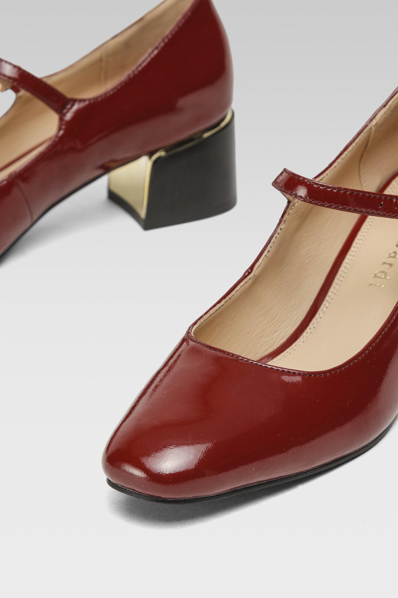 Czółenka Sergio Bardi WYL3139-2Z-SB Bordowy