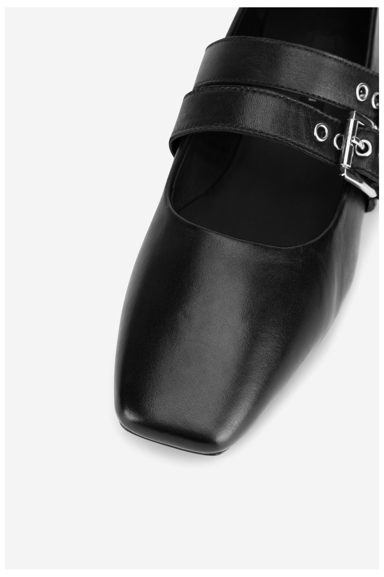 Baleriny Gino Rossi ALIYA- 116930 Czarny