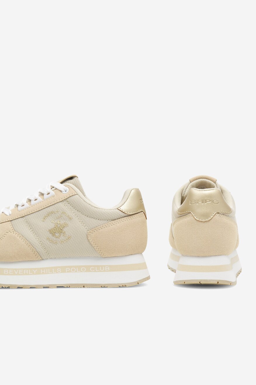 Sportovní obuv Beverly Hills Polo Club BÉŽOVÁ - 5905588506324