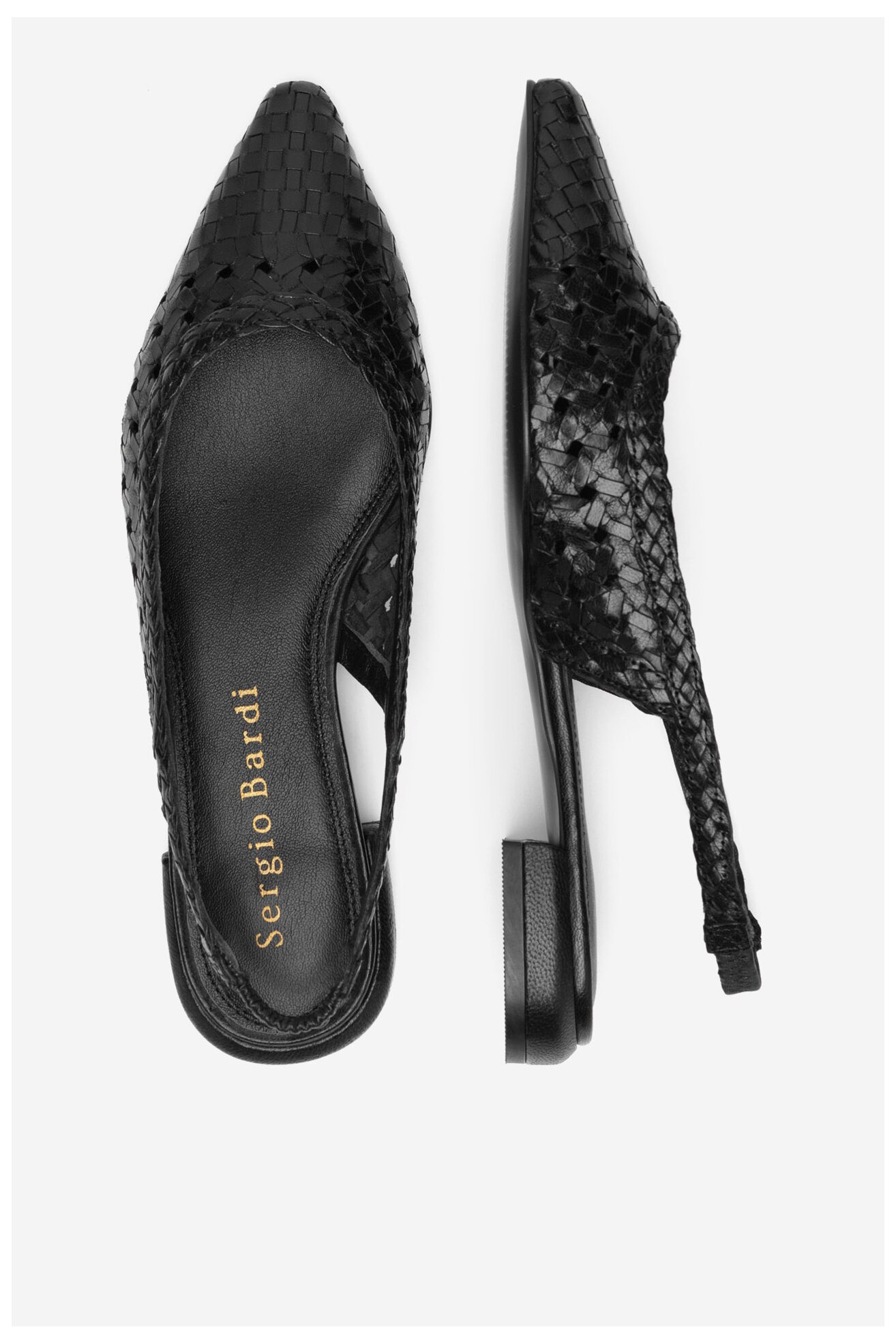 Baleríny Sergio Bardi WI40-F1103-01SB ČERNÁ