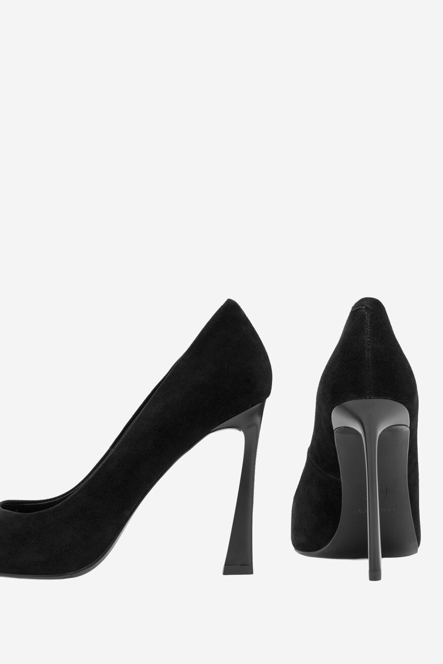 
                EVA MINGE - Szpilki zamszowe - 5905588372851