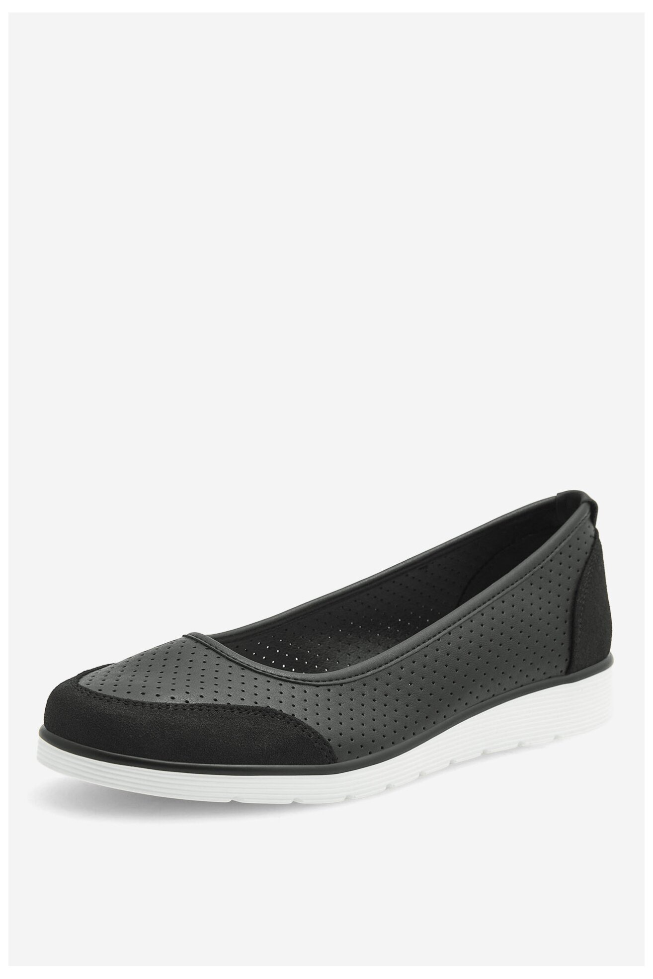 Baleriny Clara Barson WYL3650-1 Czarny