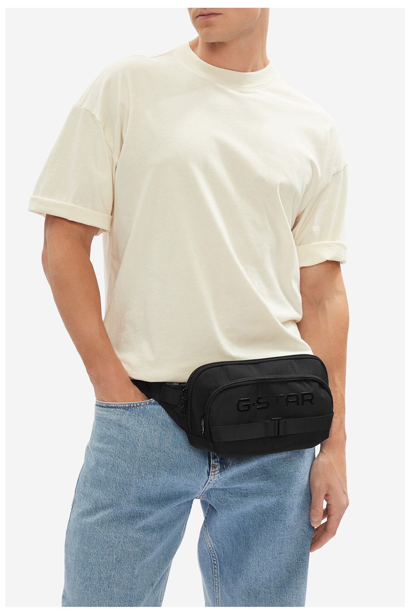 Férfi táska G-STAR RAW GSR-P-005-07 FEKETE