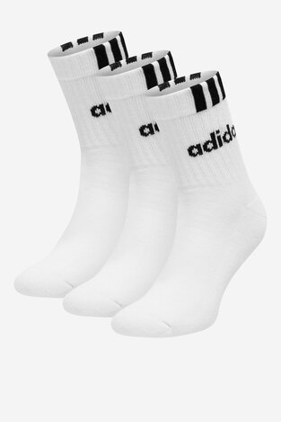 Čarape adidas HT3437 3-PACK BELA
