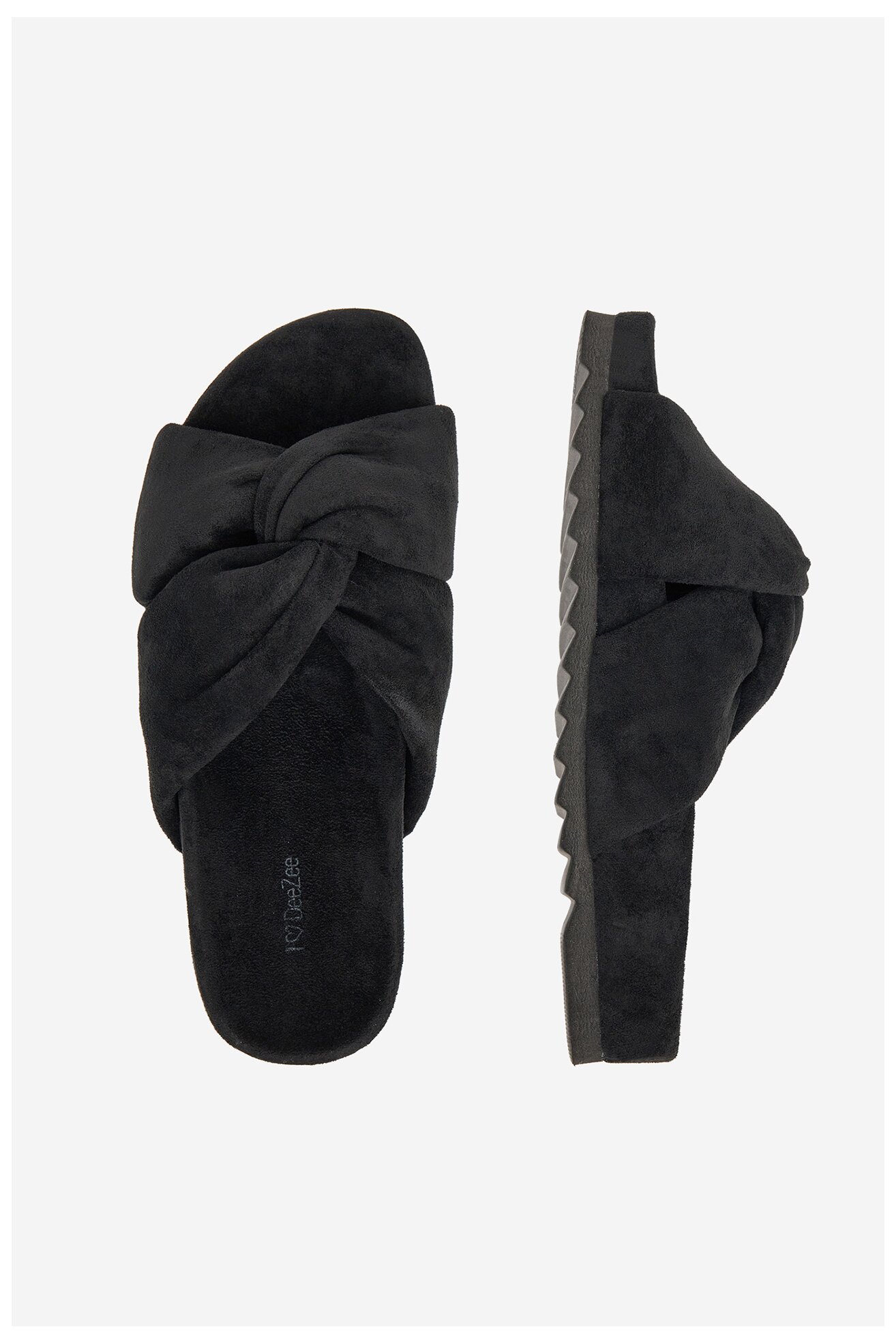 Klapki DeeZee CT1113-6 Czarny