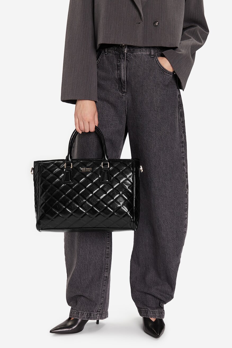 NINE WEST - Duża torebka tote - 5906751349816