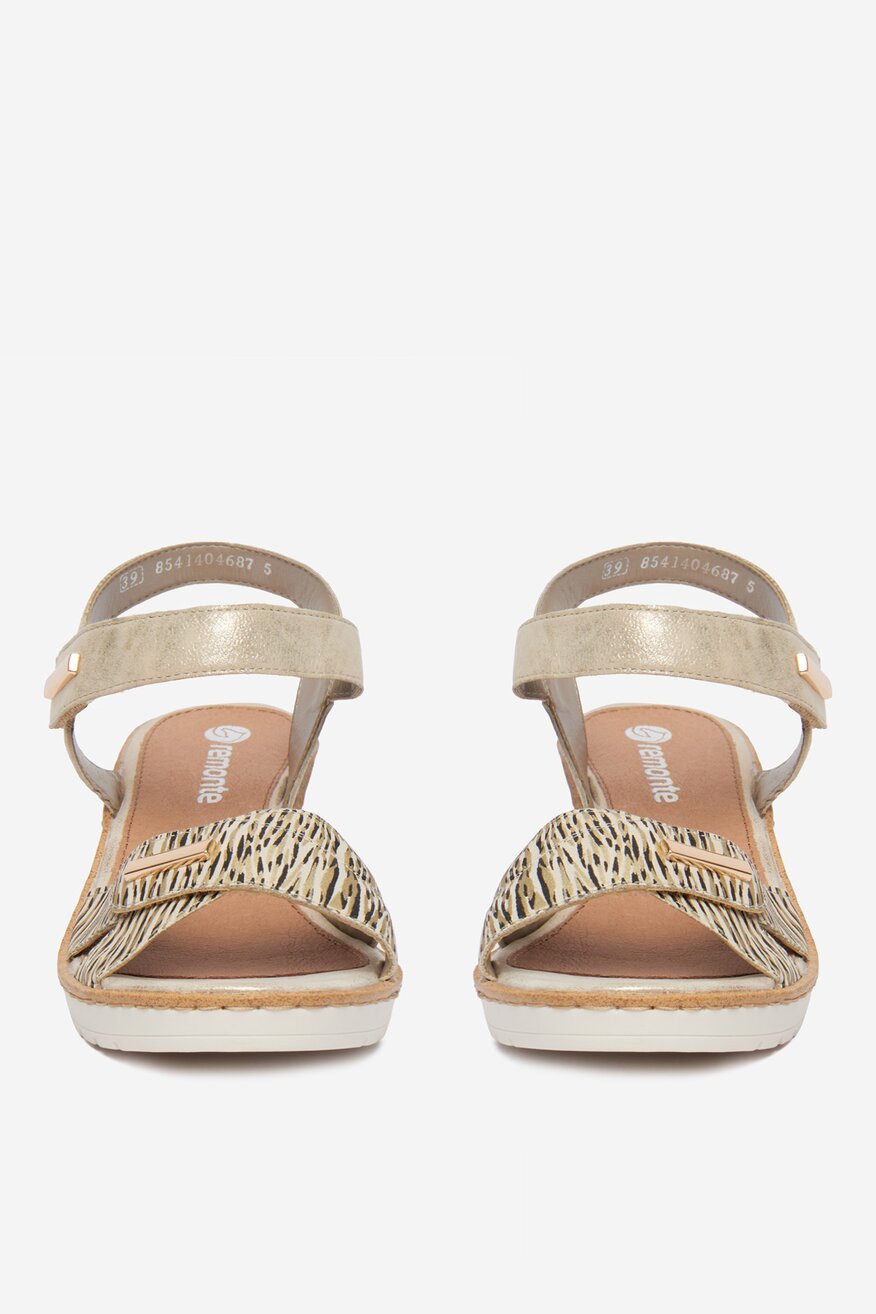 
                Remonte - Sandały skórzane - 5906751739082