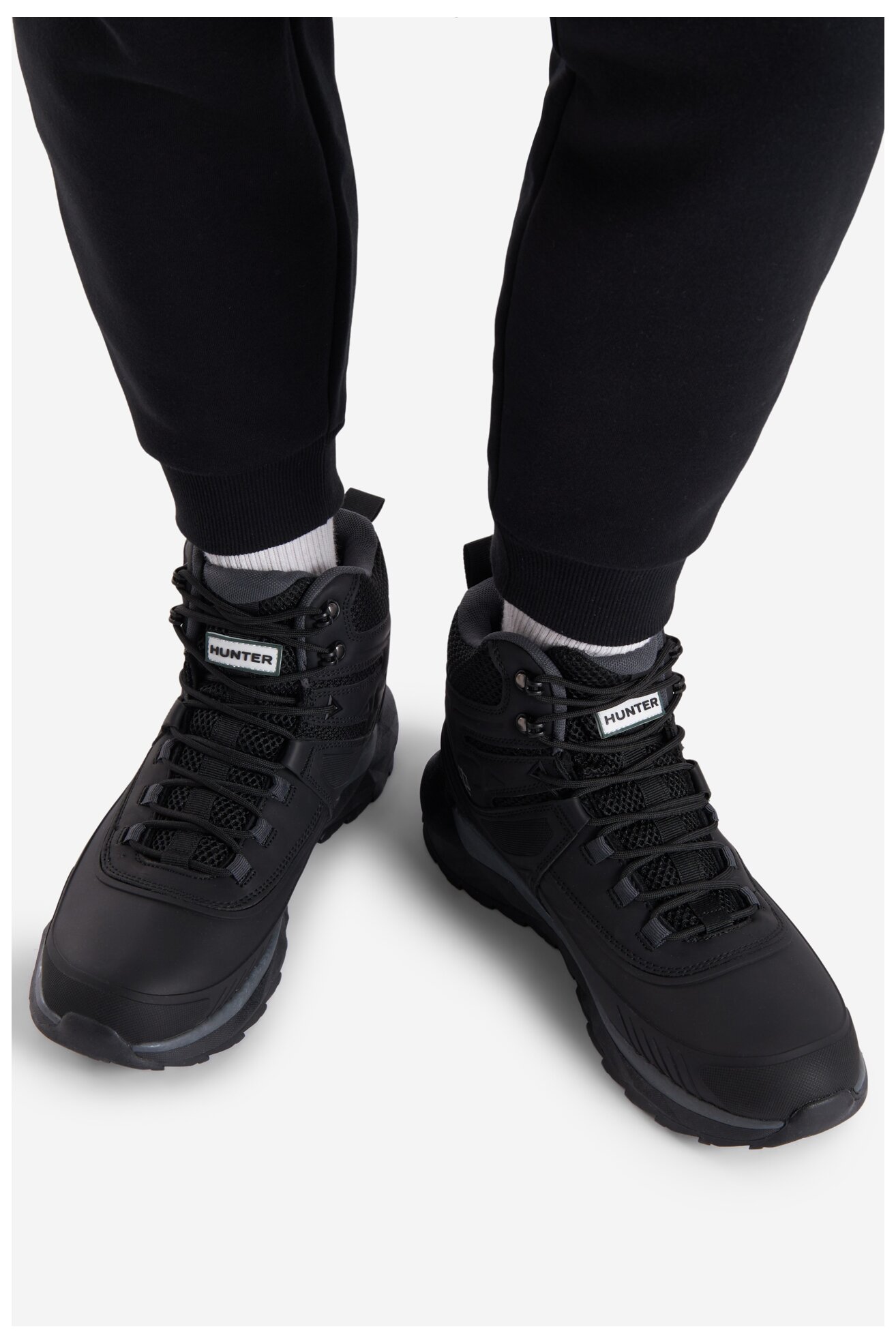 Túracipő HUNTER EVERGREEN GEO SNOW HIKER WP SZÜRKE