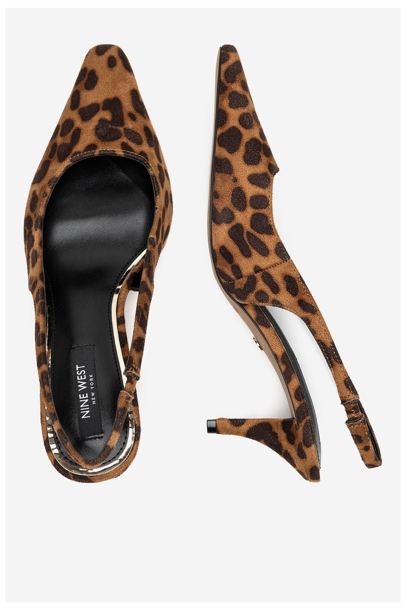 Lodičky NINE WEST WFA3377-1 TMAVĚ BÉŽOVÁ