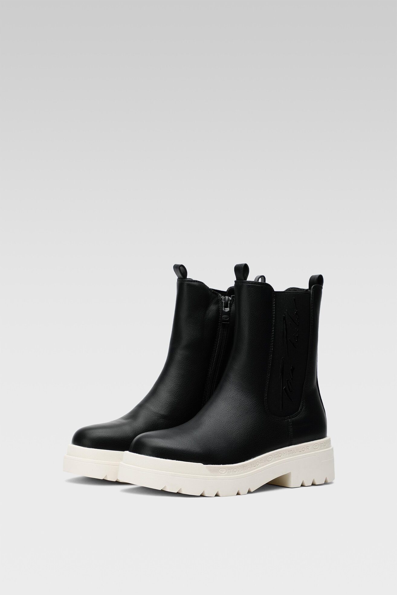 Botki Tom Tailor 4294004 Czarny