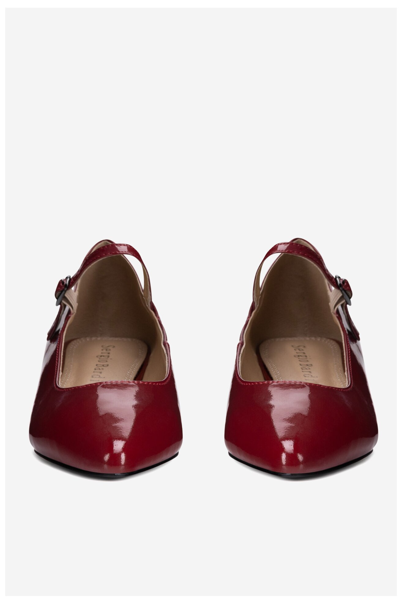 Туфлі-Човники Sergio Bardi WYL4033-1Z-SB БОРДОВИЙ