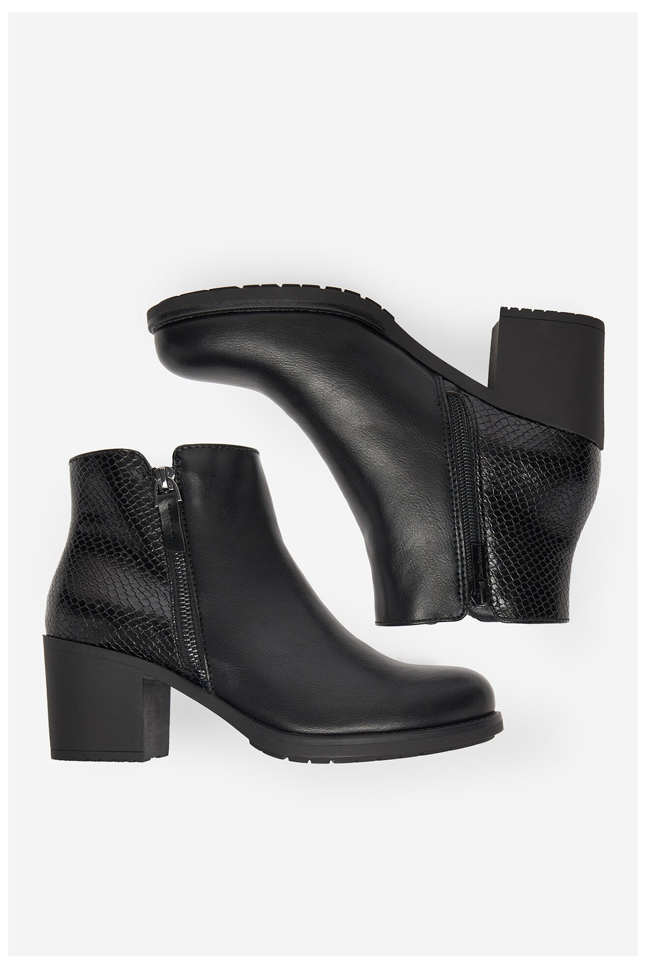 Kratke čizme Clara Barson CEO-WS6317-02 CRNA