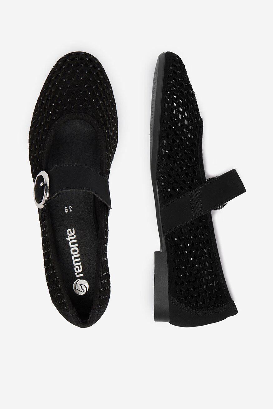
                        Baleriny Remonte CEO-D0K18-02 Czarny - 5906751737620
