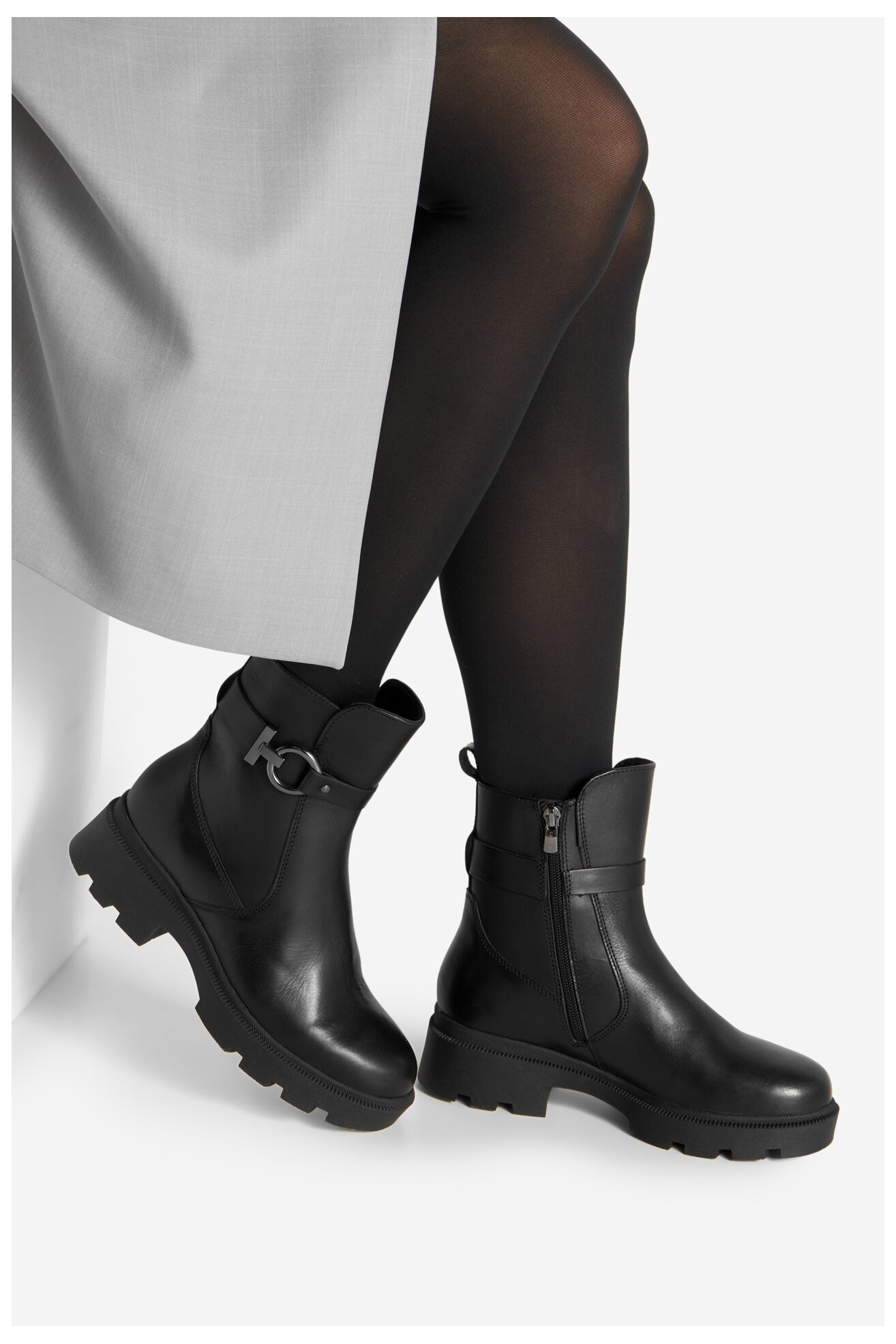 Kratke čizme Lasocki ARC-DOMINA-04 CRNA