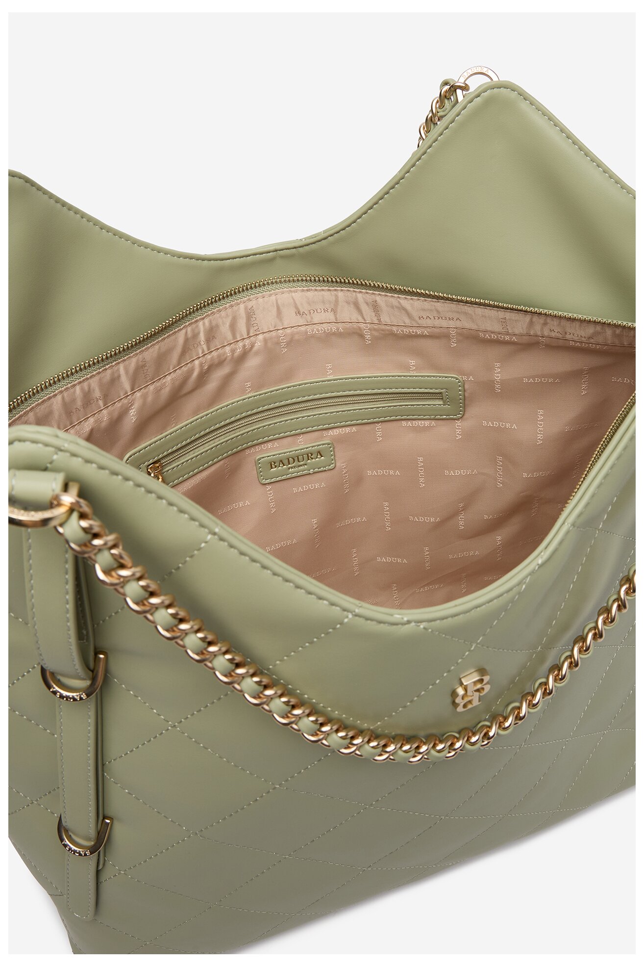 Дамска чанта Badura CEO-KAJI-LDA8613 СВЕТЛОМАСЛИНЕН