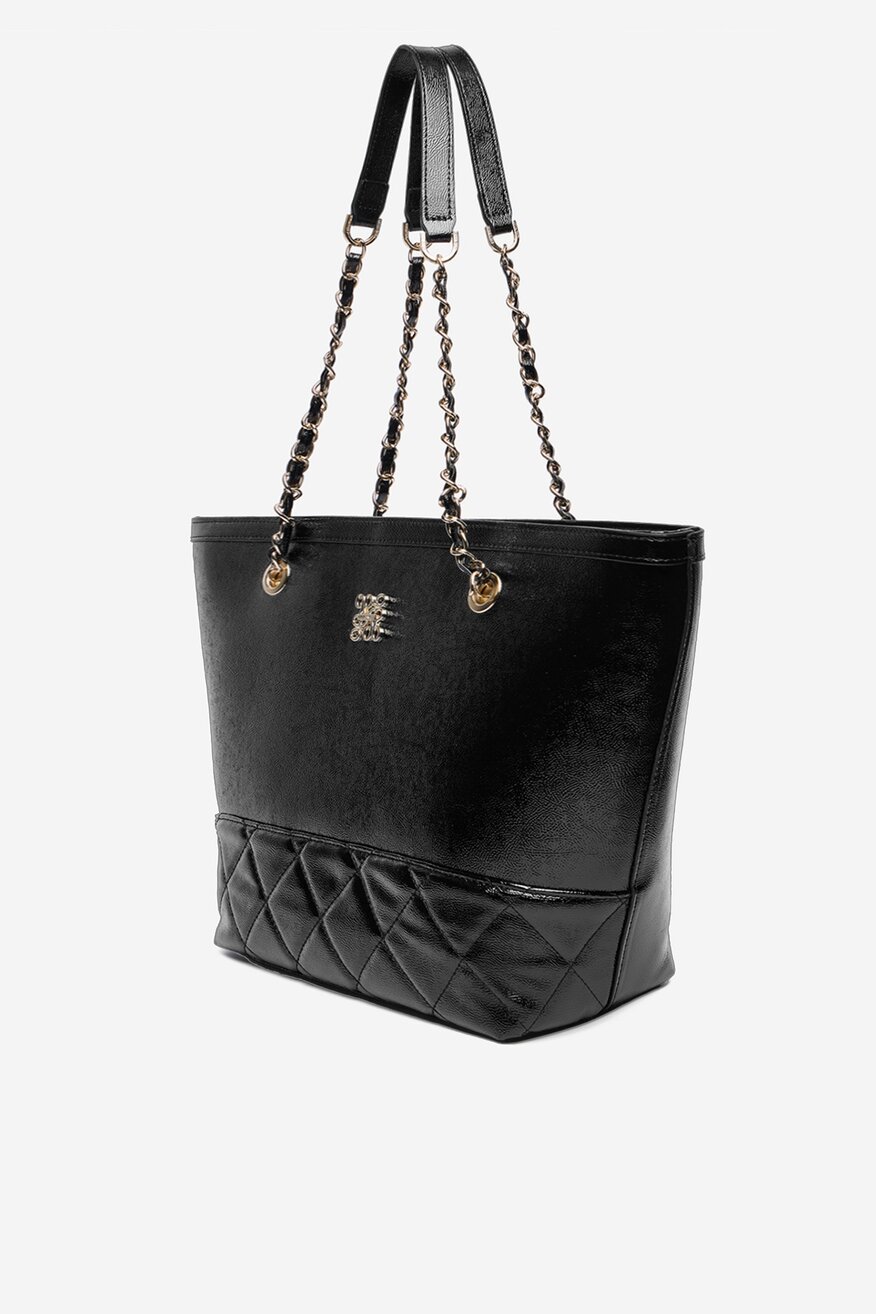 
                Дамска чанта NINE WEST ЧЕРЕН - 5906751436257