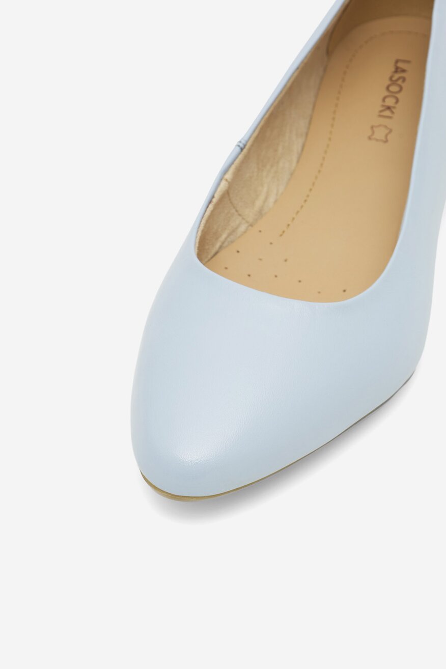 
                Lasocki - Baleriny skórzane - 5903698095592