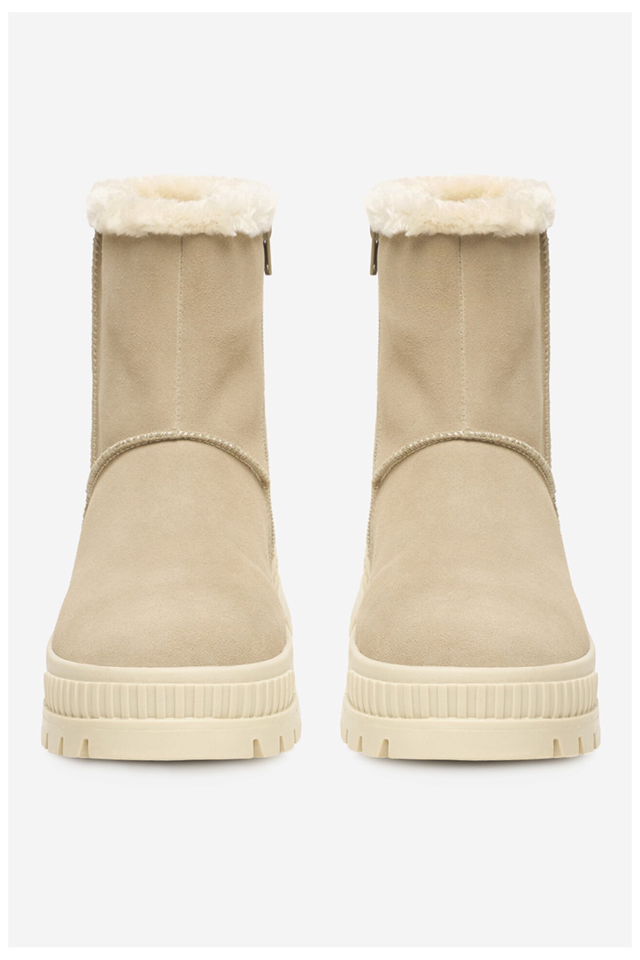 Botki Rieker CEO-W2172-62 Beżowy