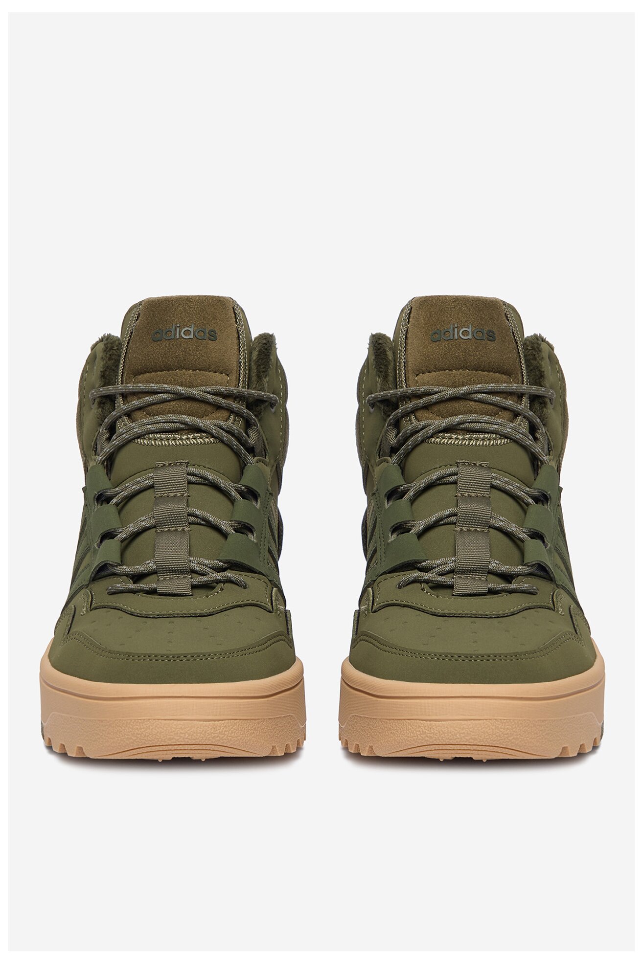 Спортни обувки adidas C-HOOPS 4.0 MID WINTERIZED JQ5363 КАКИ