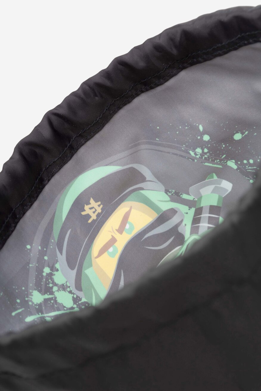 Săculeț pentru încălțăminte Lego NEGRU - 5904862903033