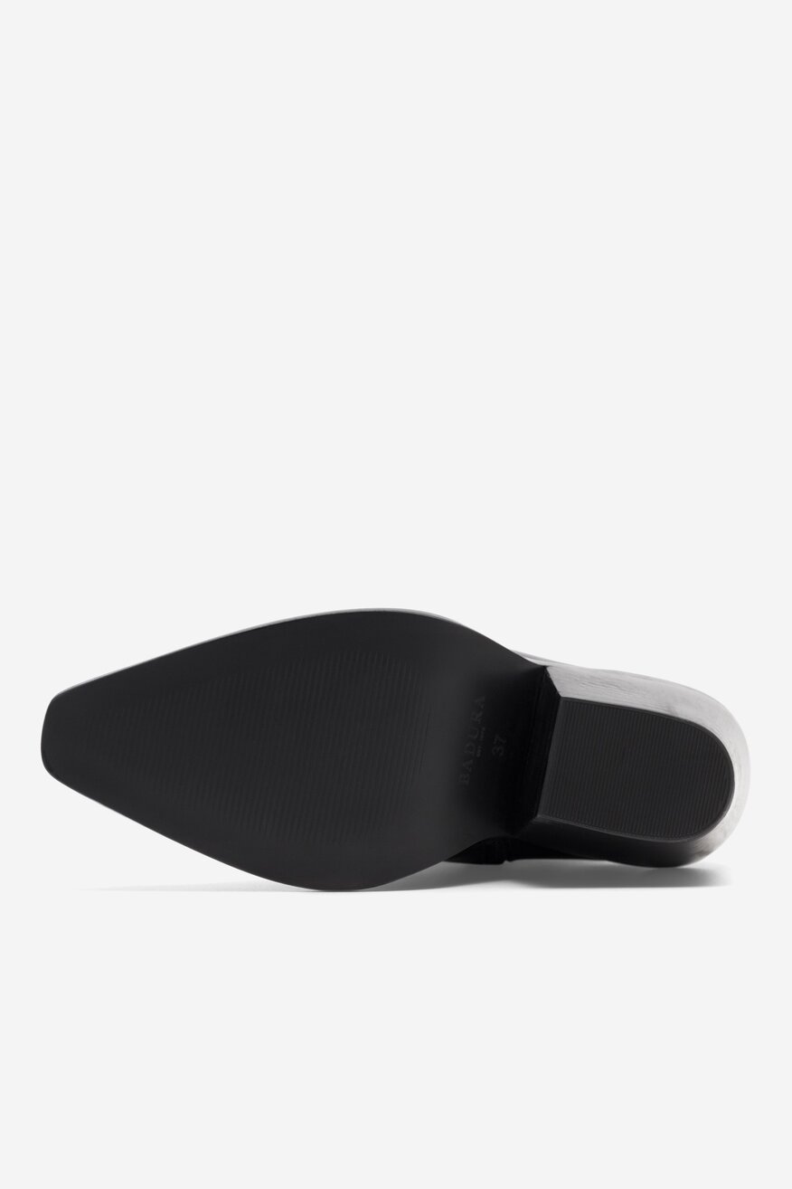 
                Badura - Skórzane botki - 5905588003281