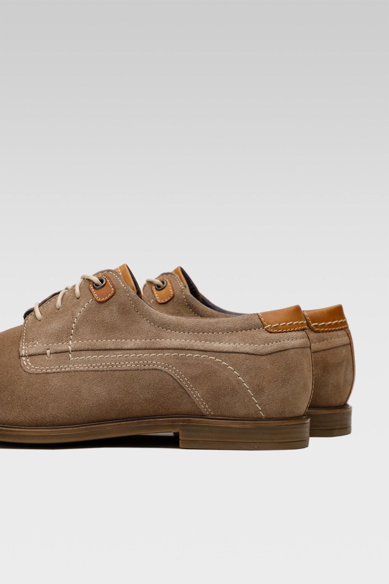 Półbuty Cesare Cave BRAZIL-23 MB Beżowy